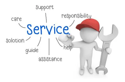 Service Stock Illustration