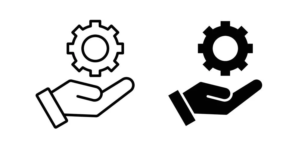 Service offer icon bundle for website design projects イラスト素材