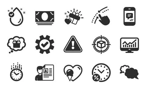 Service, Parcel tracking and Gift dream icons set. Job interview, Vitamin e and 스톡 일러스트