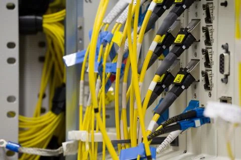 Service provider datacenter Stock Photos