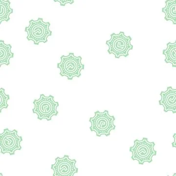 Service quality glyph seamless pattern イラスト素材