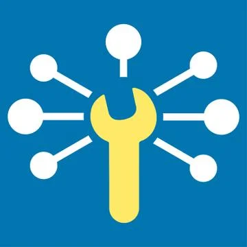 Service Relations Icon 스톡 일러스트