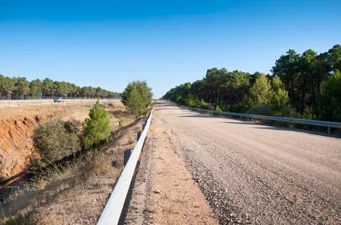 Service road Stock Photos
