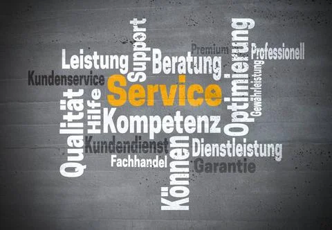 Service support kompetenz word cloud konzept service support kompetenz wor... Stock Photos