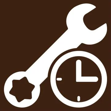 Service Time Icon Stock-Illustration