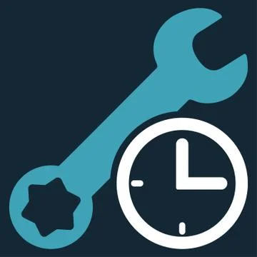 Service Time Icon Stock-Illustration