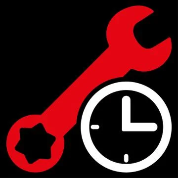 Service Time Icon Stock-Illustration