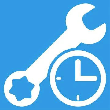 Service Time Icon Stock-Illustration
