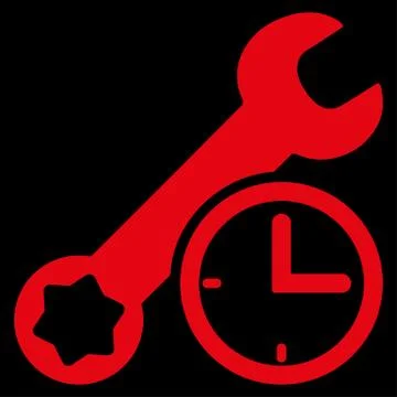 Service Time Icon Stock-Illustration