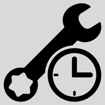 Service Time Icon Stock-Illustration