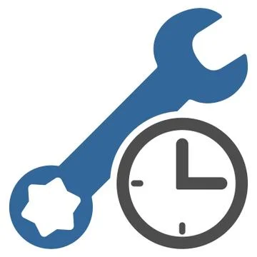 Service Time Icon Stock-Illustration