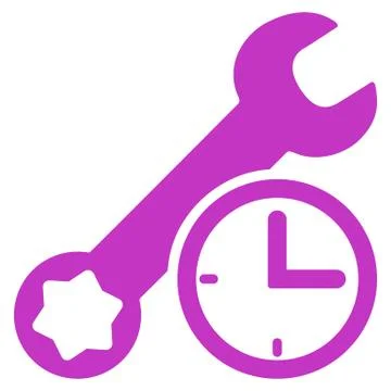 Service Time Icon Stock-Illustration