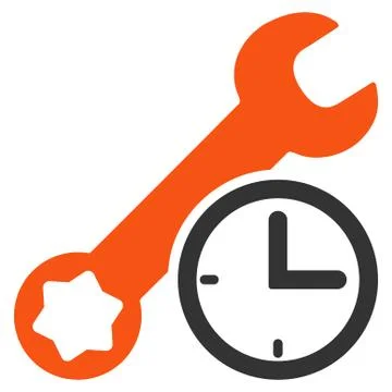 Service Time Icon Stock-Illustration