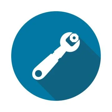 Service Tool icon on white background,Simple design style.vector illustration Stock Illustration