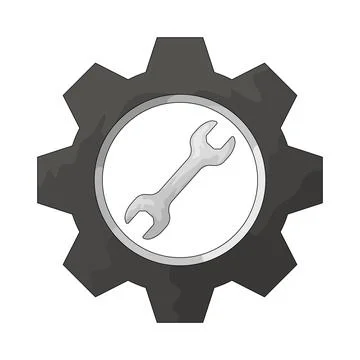 Service tool illustration Stock Illustration