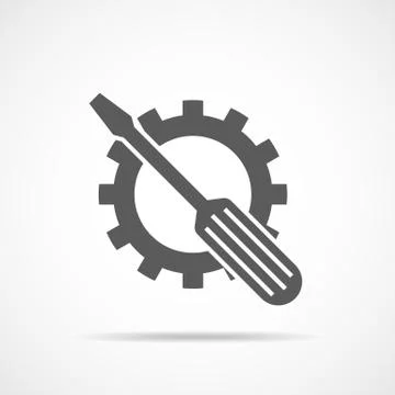 Service tool symbol. Vector illustration Stock Illustration