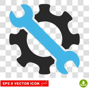 Service Tools Eps Vector Icon Stock Illustration