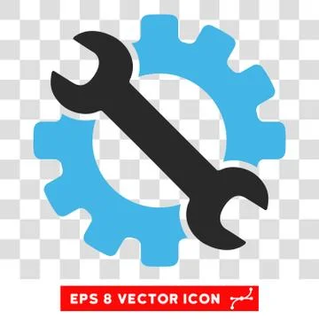 Service Tools Eps Vector Icon Stock Illustration