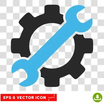 Service Tools Eps Vector Icon Stock Illustration