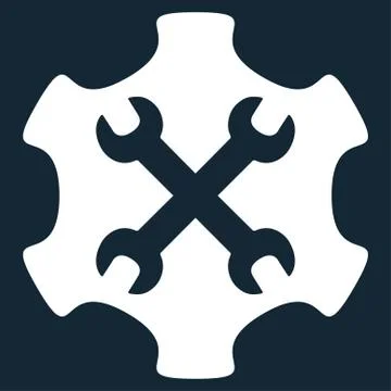 Service Tools Icon Stock Illustration