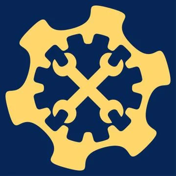 Service Tools Icon Stock Illustration