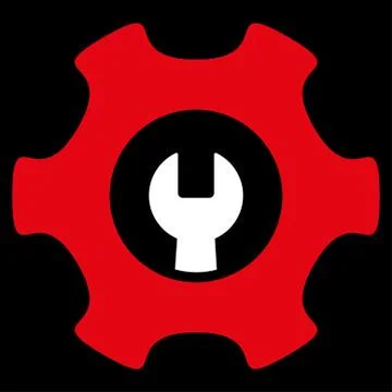 Service Tools Icon Stock Illustration