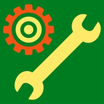 Service Tools Icon Stock Illustration
