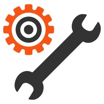 Service Tools Icon Stock Illustration