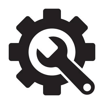 Service tools icon vector for vote, decision, web, logo, app, UI. illustratio Stock Illustration
