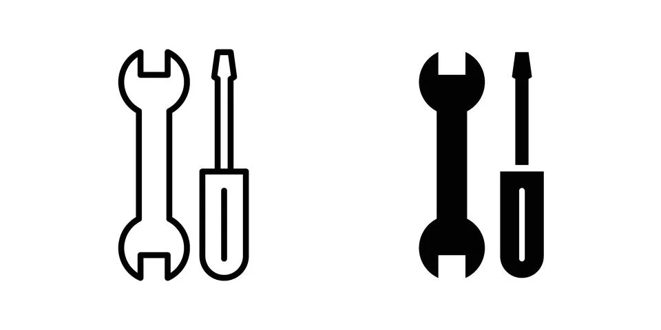 Service tools icon for web projects Stock Illustration