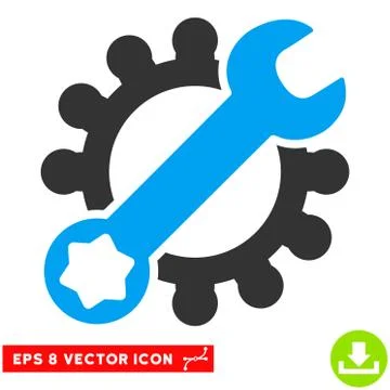 Service Tools Vector Eps Icon Stock Illustration