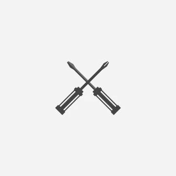 Service Tools vector icon illustration design Illustrazione stock