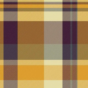 Service vector texture background, expressive plaid textile seamless. Dye f.. Stock Illustration