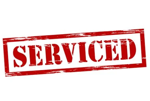 Serviced Stock Illustration