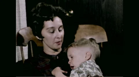 Servicemen's wife talking about her husband working amongst Jewish battalion Stock Footage