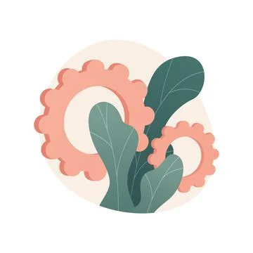 Services abstract concept vector illustration. イラスト素材