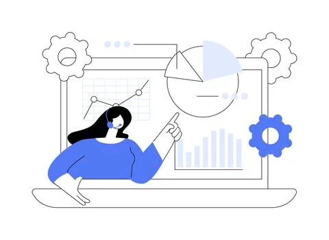 Services abstract concept vector illustration. Stock Illustration