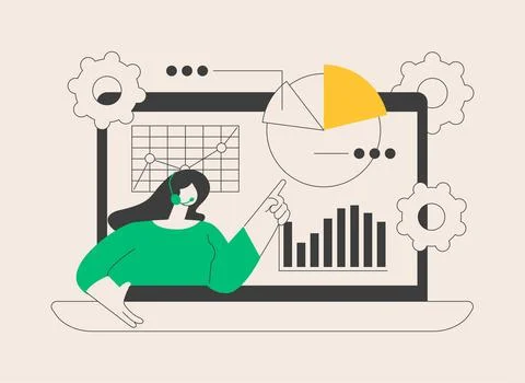 Services abstract concept vector illustration. Stock Illustration
