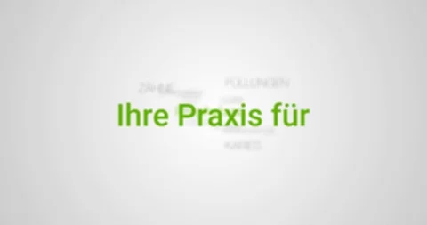 Services of a dentist. Intro. Green text on gray background 스톡 동영상 99763952