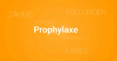 Services of a dentist. Intro. Orange background 스톡 동영상 99771949