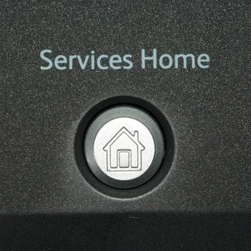 Services home sign Stock Illustration