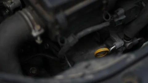 Servicing a vehicle Stock Footage 81579532