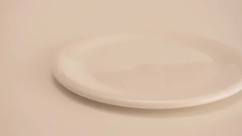 Serving a blue egg fried Video stock 133813713