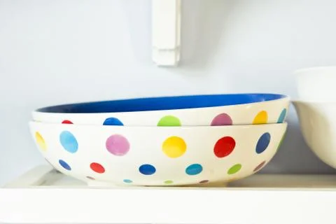 Serving bowls Foto stock