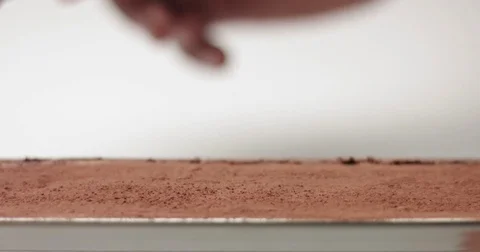 Serving chocolate ice cream Stock Footage 82739942