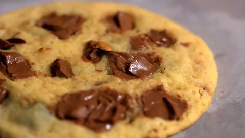 Serving cookie close up Stock Footage 104691420