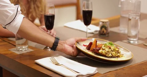 Serving the Food 2 Stock-Footage 287968591