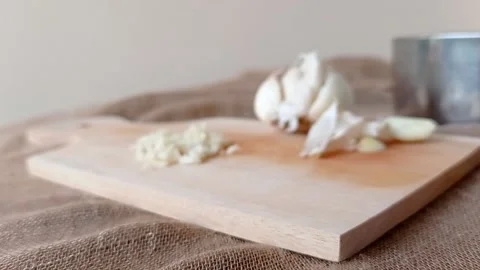 Serving fried chickens on a table Stock Footage 146250596