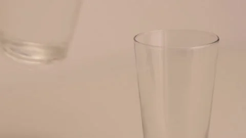 Serving a glass of water Stock Footage 133815925