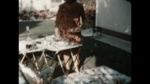 Serving Grilled Chicken 1966 Stock Footage 317728753